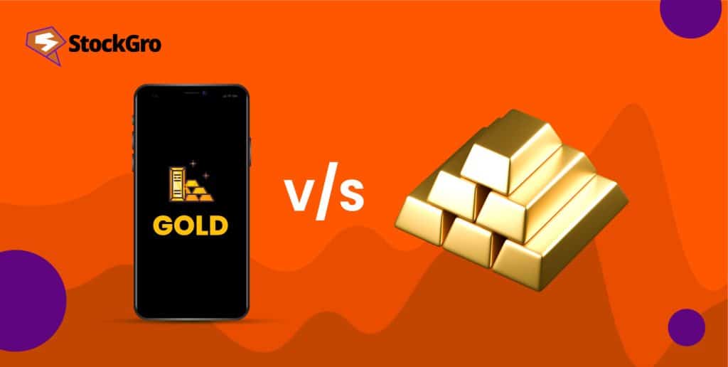 Digital gold vs physical gold