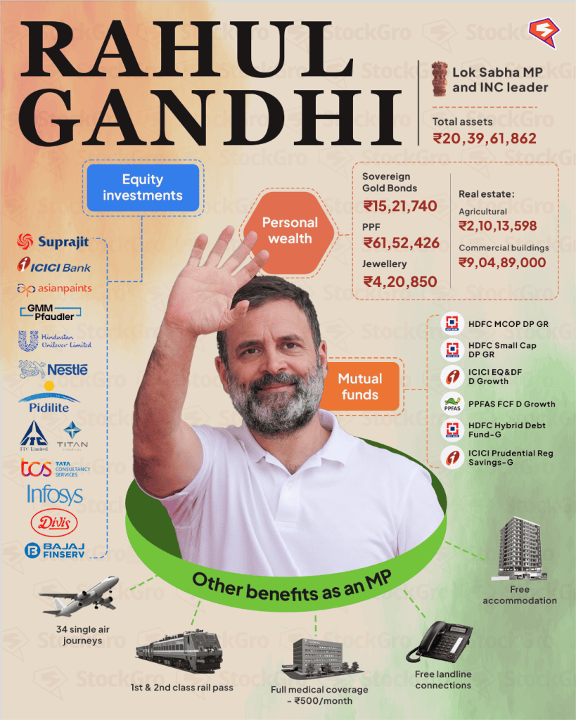 Rahul Gandhi's net worth