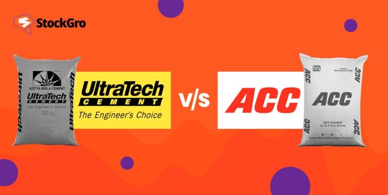 ACC Cement Share Price vs UltraTech Cement