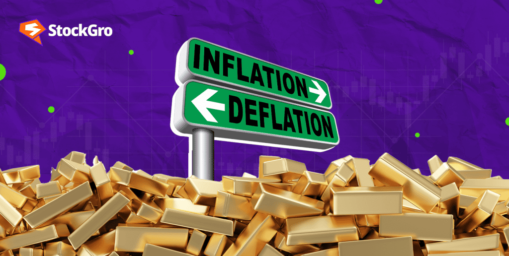 What impact do inflation and deflation have on gold prices