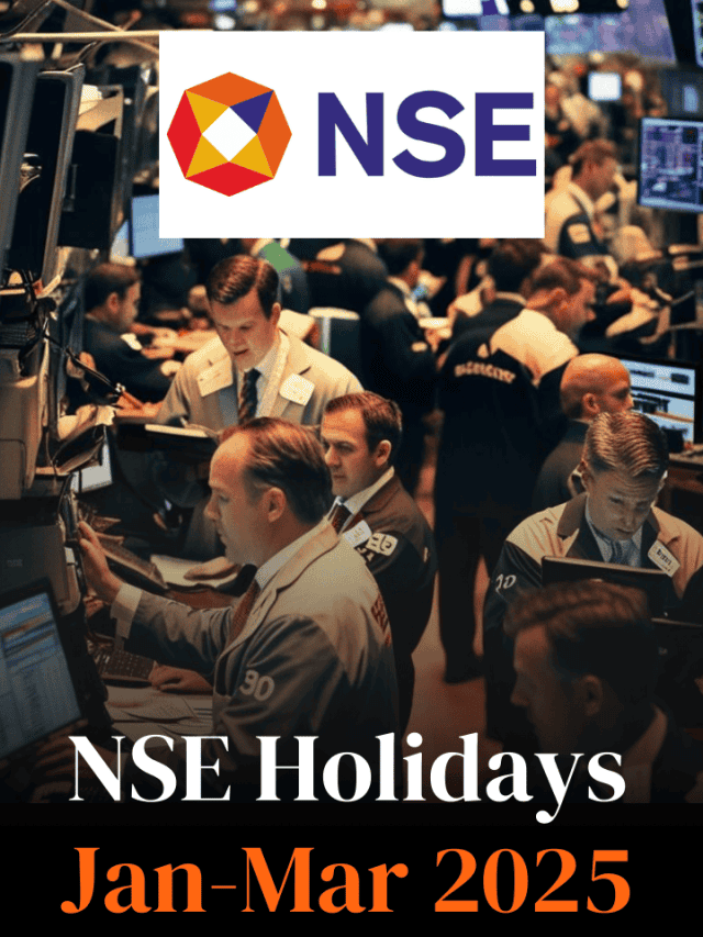 NSE Holidays Jan-Mar 2025