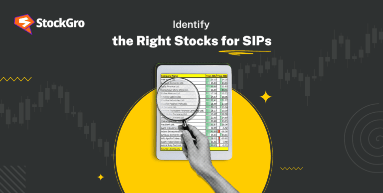 Identifying the Right Stocks for SIP Investments