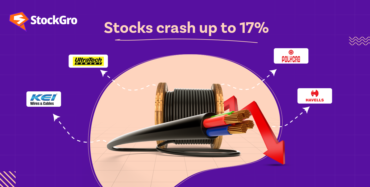 Wire & cable manufacturers crash more than 17%, but why?