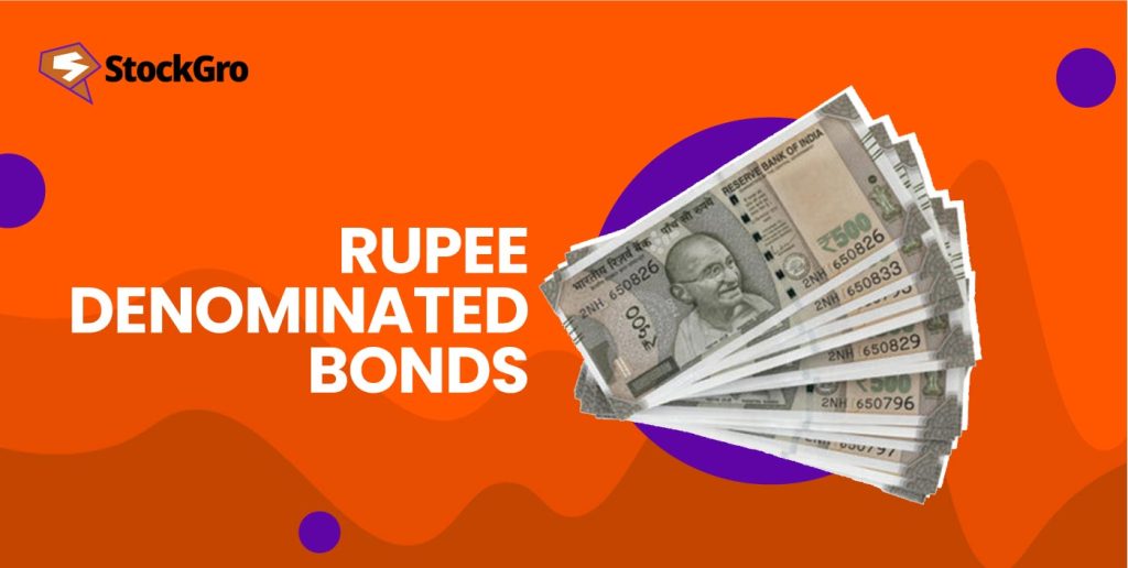 Rupee dominated bonds